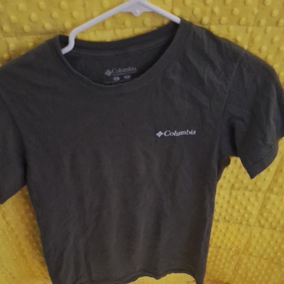 Columbia Black Tee with White Logo - Picture 4 of 5